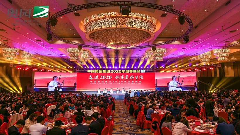 奥园集团迎春晚会